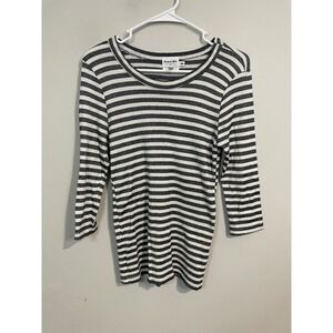 Michael Stars for Anthropologie Striped Shirt Size XS/S Classic Essential